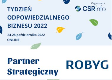 ROBYG Partnerem Strategicznym Tygodnia Odpowiedzialnego Biznesu 2022